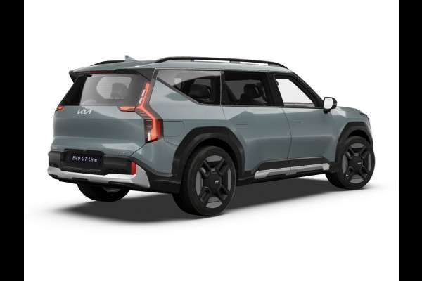 Kia EV9 GT-Line AWD 99.8 kWh | 7-Pers. | 21" | Head-Up | Stoel-/Stuurverwarming | Premium Audio | Schuif-/kanteldak | Adapt. Cruise | Navi