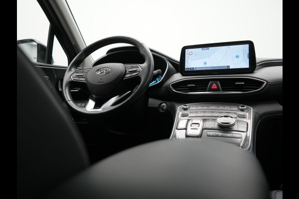 Hyundai Santa Fe 1.6 T-GDI PHEV Premium Sky 7 Persoons 266pk Dealer O.H. | SOH 97,1% | Trekhaak Af Fabriek | Panodak | Adaptive Cruise | Head Up | 360 Camera | Lederen Sportstoelen Memory & Ventilatie | BLIS | Keyless | Stoelen & Stuur Vewarmd | Apple Carplay | Na