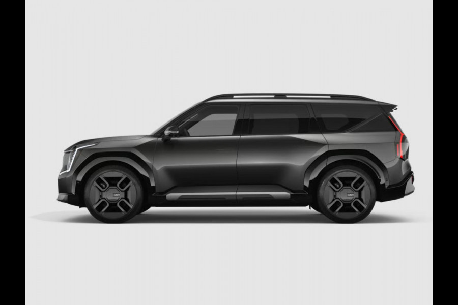 Kia EV9 GT-Line AWD 99.8 kWh PANTHERA METAL UIT VOORRAAD | 7-Pers. | 21" | Head-Up | Stoel-/Stuurverwarming | Premium Audio | Schuif-/kanteldak | Adapt. Cruise |