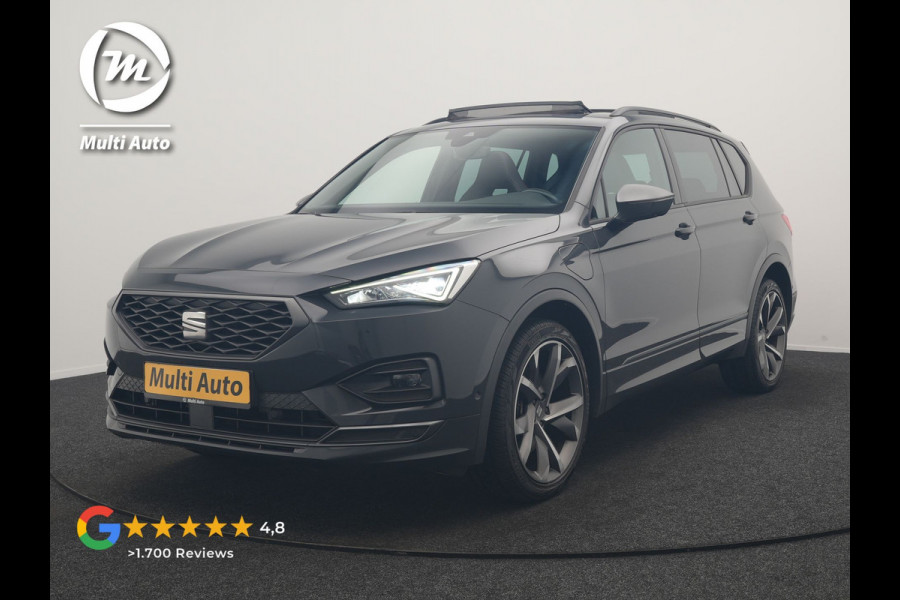 Seat Tarraco 1.4 TSI e-Hybrid PHEV FR 245pk Dealer O.H | SOH 97% | Panodak | Adaptive Cruise | Camera | Sportstoelen Memory & Verwarmd | Apple Carplay | Keyless | Lane Assist | Navigatie | Virtual | DAB | 20"L.M |