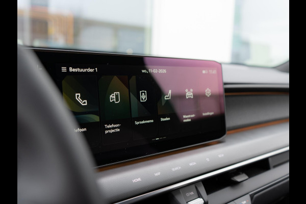 Kia EV9 GT-Line AWD 99.8 kWh PANTHERA METAL UIT VOORRAAD | 7-Pers. | 21" | Head-Up | Stoel-/Stuurverwarming | Premium Audio | Schuif-/kanteldak | Adapt. Cruise |
