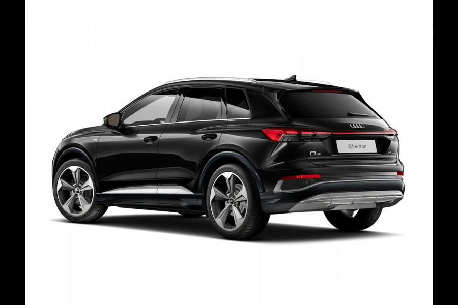 Audi Q4 e-tron 45 S Edition 82 kWh 286pk | Navigatie | Parkeercamera | 21 inch lichtmetalen velgen | Adaptive cruise controle | M<atrix Led | S-line interieur | Verlengde garantie