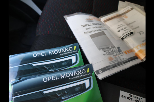 Opel Movano 2.2D 140 PK BAKWAGEN MEUBELBAK LAADKLEP 1000 KG DHOLLANDIA + CAMERA | CARPLAY | CRUISE | CLIMATE