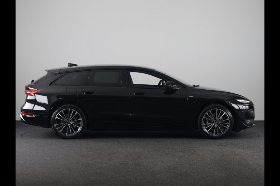 Audi A6 Avant e-tron S edition 83 kWh 286 pk Auto is per januari 2027 beschikbaar | Trekhaak, elektr. wegklapbaar | Sportstoel leder zwart | Optiekpakket zwart-glanzend | Privacy glas | S-line interieur