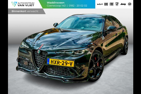 Alfa Romeo Giulia 2.0 Turbo 280pk AWD Veloce | Ragazzon | Schuif/Kanteldak | Stoel&Stuur Verwarming | Adapt. Cruise | Matrix LED | Flippers | Apple Carplay