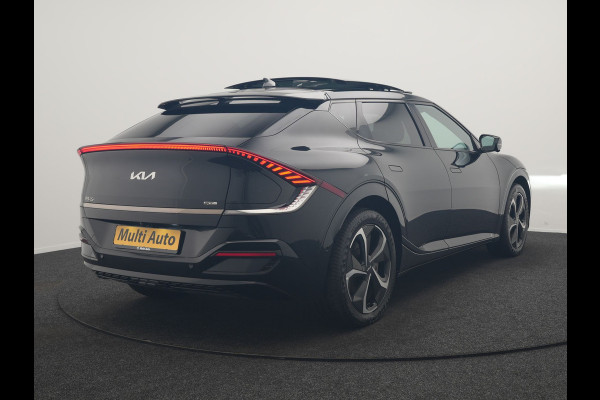 Kia Ev6 GT-Line 77.4 kWh 229pk Dealer O.H. | Panodak | Adaptive Cruise | Head Up | Meridian Audio | 360 Camera | Alcantara Sportstoelen Memory & Ventilatie | Keyless | BLIS | Stoelen & Stuur Verwarmd | Apple Carplay | Navigatie | DAB