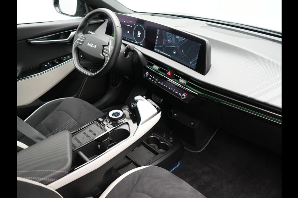 Kia Ev6 GT-Line 77.4 kWh 229pk Dealer O.H. | Panodak | Adaptive Cruise | Head Up | Meridian Audio | 360 Camera | Alcantara Sportstoelen Memory & Ventilatie | Keyless | BLIS | Stoelen & Stuur Verwarmd | Apple Carplay | Navigatie | DAB
