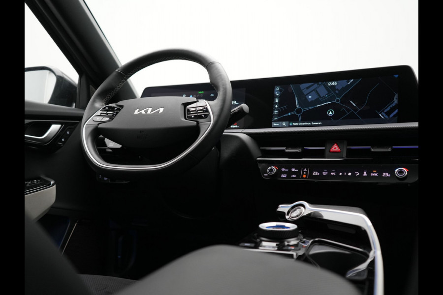 Kia Ev6 GT-Line 77.4 kWh 229pk Dealer O.H. | Panodak | Adaptive Cruise | Head Up | Meridian Audio | 360 Camera | Alcantara Sportstoelen Memory & Ventilatie | Keyless | BLIS | Stoelen & Stuur Verwarmd | Apple Carplay | Navigatie | DAB