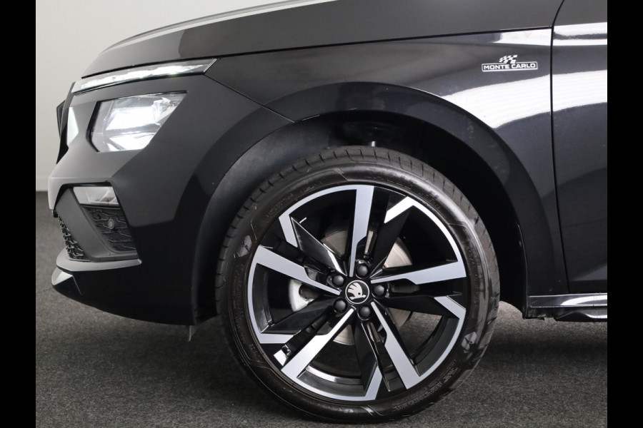 Škoda Kamiq 1.0 TSI Monte Carlo 115pk DSG-7 | 18 inch | Blind Spot | Stoeverwarming | Adaptive Cruise | Panoramadak | Sportstoelen |
