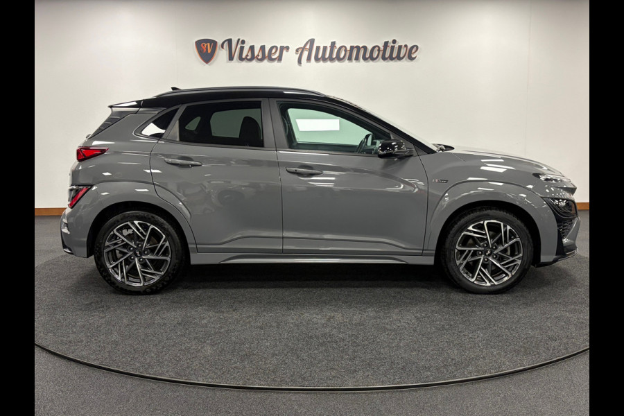 Hyundai Kona 1.0 T-GDI*N-Line*MHEV*Nardo-Gray*NAP*Stoelverwaring*Trekhaak*Camera*