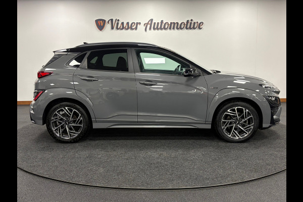 Hyundai Kona 1.0 T-GDI*N-Line*MHEV*Nardo-Gray*NAP*Stoelverwaring*Trekhaak*Camera*