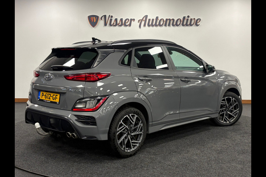 Hyundai Kona 1.0 T-GDI*N-Line*MHEV*Nardo-Gray*NAP*Stoelverwaring*Trekhaak*Camera*