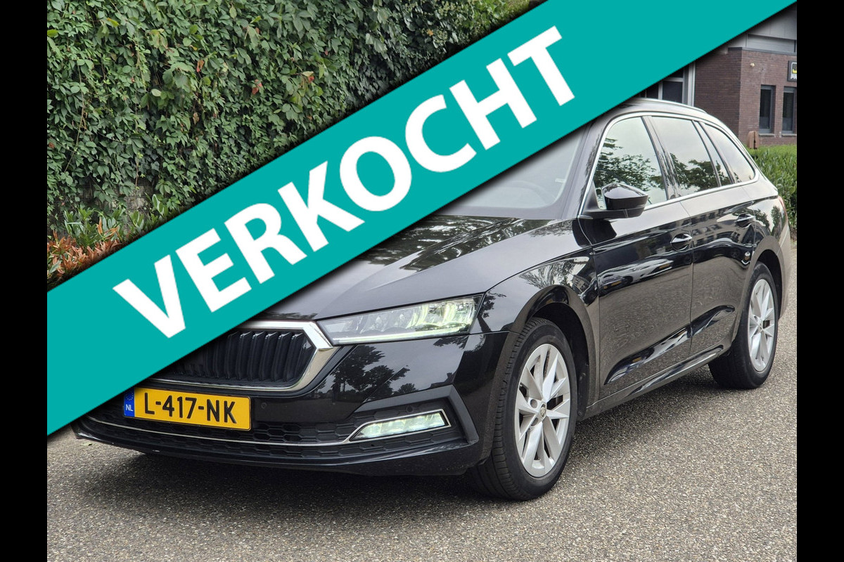 Škoda Octavia Combi e-TSI Business Edition Automaat CarPlay ACC Adaptieve Cruise LED LM Velgen NAP 1.0 e-TSI Business Edition