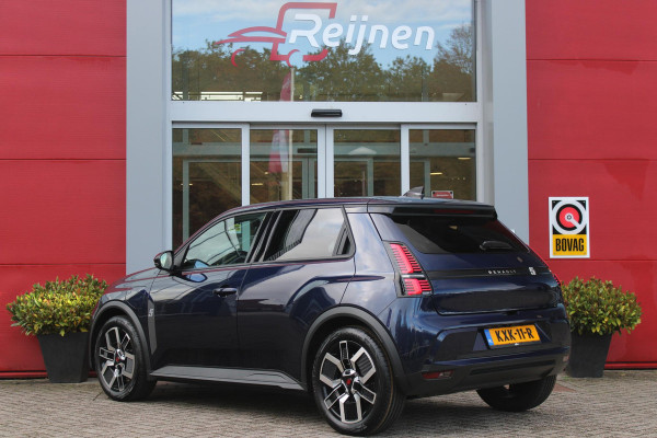 Renault 5 COMFORT RANGE TECHNO 150PK 52 kWh *NIEUWE AUTO!* | PACK WINTER TECHNO: (ELEKTRISCH VERWARMBARE VOORSTOELEN, ELEKTRISCH VERWARMBAAR STUURWIEL, BESTUUDERSSTOEL MET ELEKTRSCH VERSTELBARE LENDESTEUN, IN HOOGTE VERSTELBARE PASSAGIERSSTOEL) | LICHTMETALEN VELGEN 18" | ADAPTIVE CRUISE CONTROL | FULL LED KOPLAMPEN MET FRANSE VLAG | ELEKTRTISCH INKLABARE EN VERWARMBARE BUITENSPIEGELS | ACHTERUITRIJ CAMERA | SFEER VERLICHTING | GOOGLE MAPS NAVIGATIE | DRAADLOZE TELEFOONLADER | PRIVACY GLASS | 100KW SNELLAAD FUNCTIE | DRAADLOZE APPLE CARPLAY/ANDROID AUTO | DAB+ RADIO | SFEER VERL