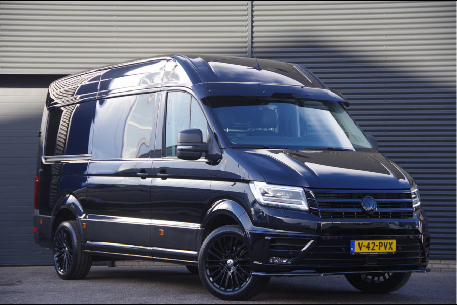 Volkswagen Crafter 35 2.0 TDI L3H3(L2H2) 3-ZITS, 177PK AUT. LED, ADAPT. CRUISE, STOELVERWARMING, STUURVERWARMING, VOORRUIT VERWARMING, STANDKACHEL,