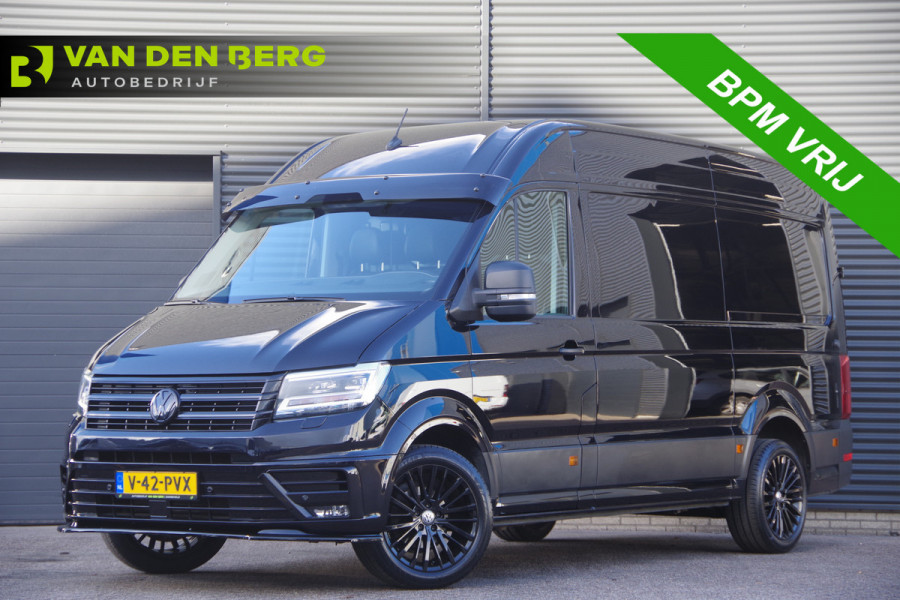Volkswagen Crafter 35 2.0 TDI L3H3(L2H2) 3-ZITS, 177PK AUT. LED, ADAPT. CRUISE, STOELVERWARMING, STUURVERWARMING, VOORRUIT VERWARMING, STANDKACHEL,