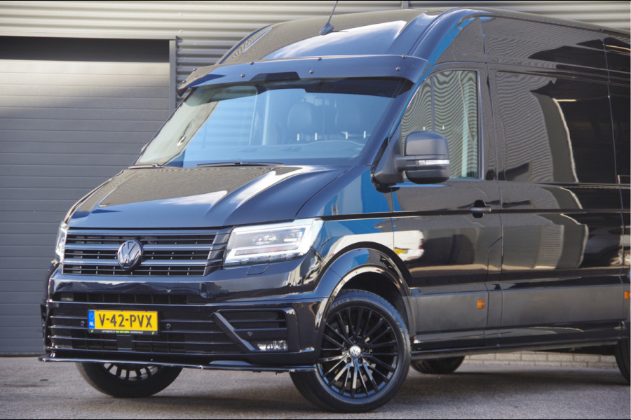 Volkswagen Crafter 35 2.0 TDI L3H3(L2H2) 3-ZITS, 177PK AUT. LED, ADAPT. CRUISE, STOELVERWARMING, STUURVERWARMING, VOORRUIT VERWARMING, STANDKACHEL,