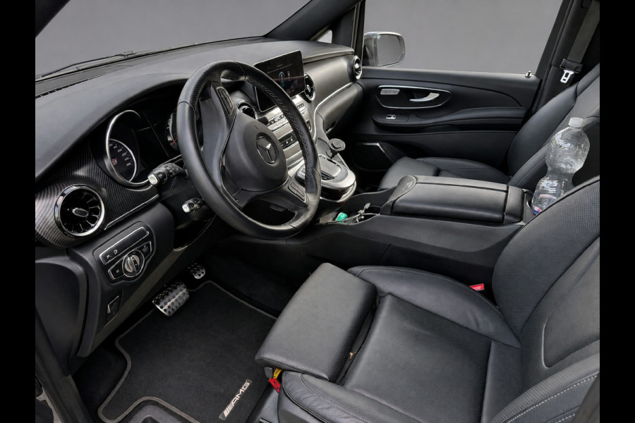 Mercedes-Benz V-Klasse 300d L2 AMG Edition 360 Camera, Cruise, Carplay, Stoelverkoeling, Burmester, Stoelverwarming, Trekhaak, 240pk, Automaat, Leder, Uniek!