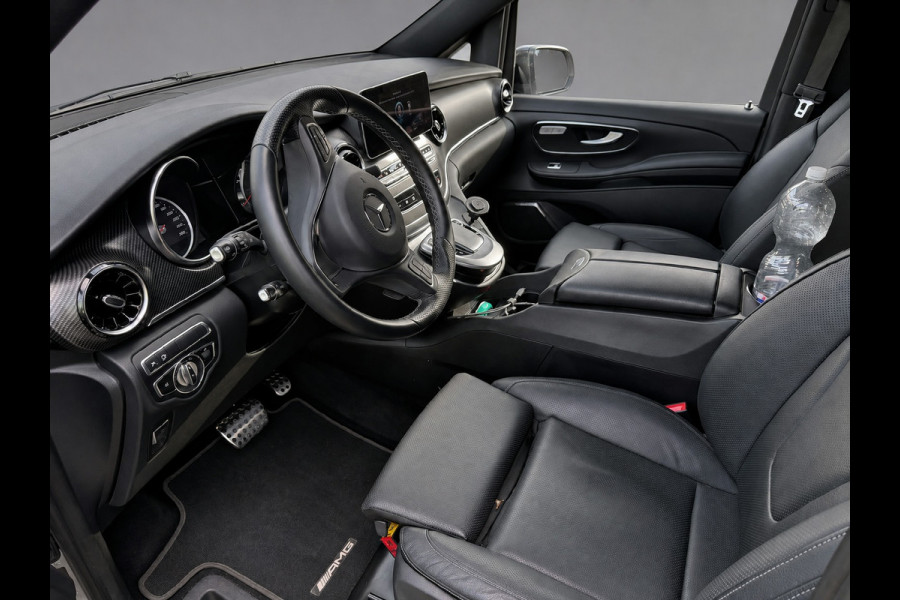 Mercedes-Benz V-Klasse 300d L2 AMG Edition 360 Camera, Cruise, Carplay, Stoelverkoeling, Burmester, Stoelverwarming, Trekhaak, 240pk, Automaat, Leder, Uniek!