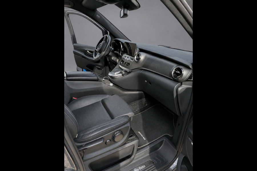 Mercedes-Benz V-Klasse 300d L2 AMG Edition 360 Camera, Cruise, Carplay, Stoelverkoeling, Burmester, Stoelverwarming, Trekhaak, 240pk, Automaat, Leder, Uniek!