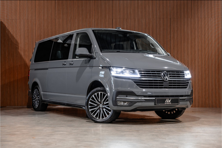 Volkswagen Transporter 2.0 TDI L2H1 Bulli DC | Virtual | Discover Pro | ACC | Bi-Xenon | Camera | Navigatie | Trekhaak | Stoelverwarming | DAB | Orig. NL auto | Nieuwe APK