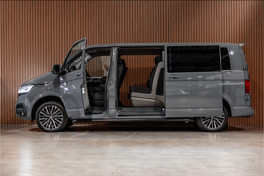 Volkswagen Transporter 2.0 TDI L2H1 Bulli DC | Virtual | Discover Pro | ACC | Bi-Xenon | Camera | Navigatie | Trekhaak | Stoelverwarming | DAB | Orig. NL auto | Nieuwe APK