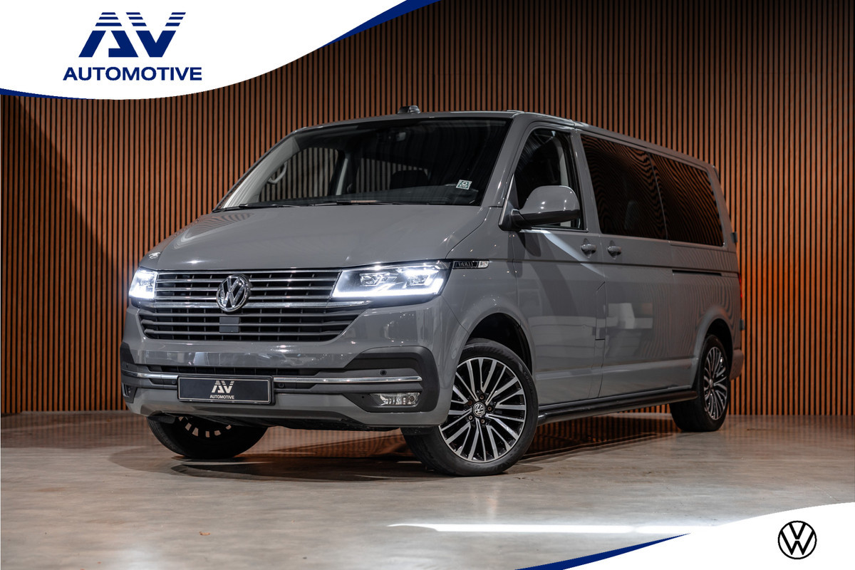 Volkswagen Transporter 2.0 TDI L2H1 Bulli DC | Virtual | Discover Pro | ACC | Bi-Xenon | Camera | Navigatie | Trekhaak | Stoelverwarming | DAB | Orig. NL auto | Nieuwe APK