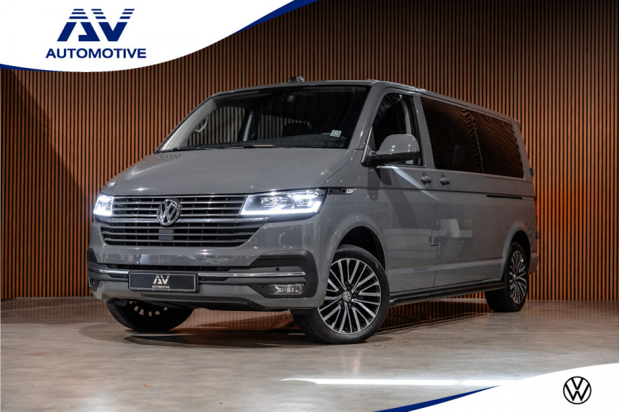 Volkswagen Transporter 2.0 TDI L2H1 Bulli DC | Virtual | Discover Pro | ACC | Bi-Xenon | Camera | Navigatie | Trekhaak | Stoelverwarming | DAB | Orig. NL auto | Nieuwe APK