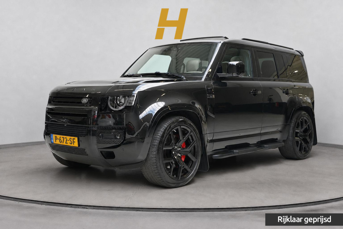 Land Rover Defender 110 2.0 P400e 110 404pk URBAN pakket | SoH 96,5% | Trekhaak afn. | Leder | Panoramadak | Memory