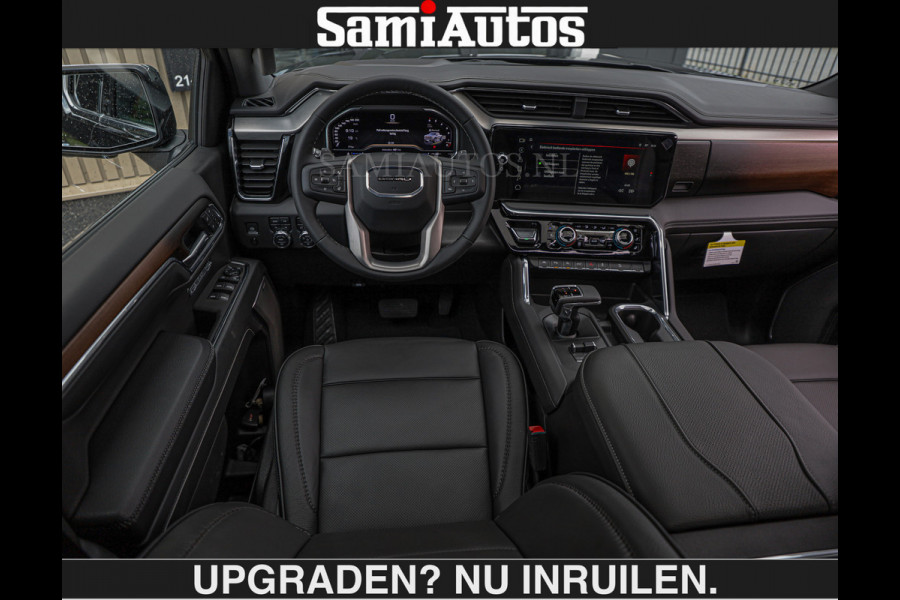 GMC Sierra DENALI | All-In Prijs | 6,2 V8 Full Option €79950,- excl | De Meest Luxe Pick-Up in zijn Klasse | Comfortabele Dubbele Cabine met Royale 5 Zitplaatsen | BPM vrij | Nu Leverbaar uit Voorraad | Voorraad Nr 2058 | De specialist in Amerikaanse pick‑ups in Nederland en Europa.