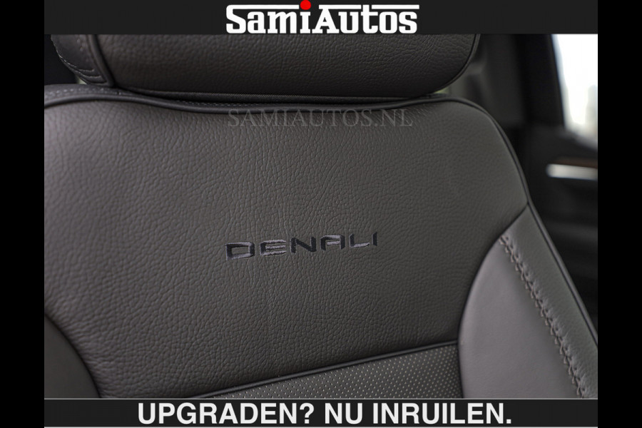 GMC Sierra DENALI | All-In Prijs | 6,2 V8 Full Option €79950,- excl | De Meest Luxe Pick-Up in zijn Klasse | Comfortabele Dubbele Cabine met Royale 5 Zitplaatsen | BPM vrij | Nu Leverbaar uit Voorraad | Voorraad Nr 2058 | De specialist in Amerikaanse pick‑ups in Nederland en Europa.