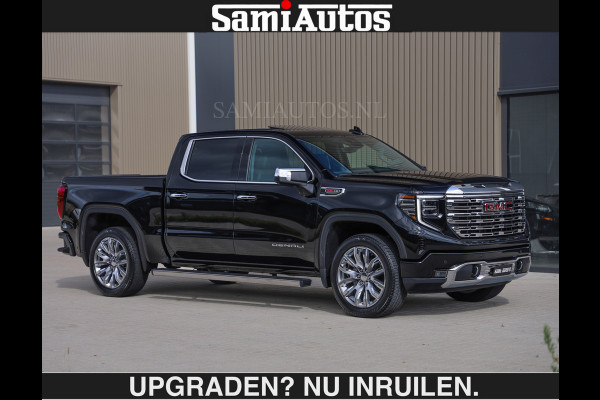 GMC Sierra DENALI | All-In Prijs | 6,2 V8 Full Option €79950,- excl | De Meest Luxe Pick-Up in zijn Klasse | Comfortabele Dubbele Cabine met Royale 5 Zitplaatsen | BPM vrij | Nu Leverbaar uit Voorraad | Voorraad Nr 2058 | De specialist in Amerikaanse pick‑ups in Nederland en Europa.