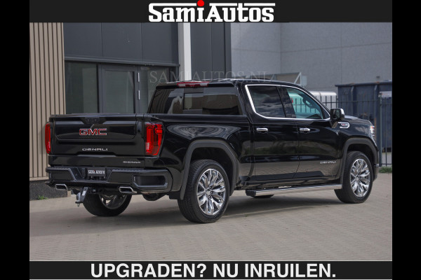 GMC Sierra DENALI | All-In Prijs | 6,2 V8 Full Option €79950,- excl | De Meest Luxe Pick-Up in zijn Klasse | Comfortabele Dubbele Cabine met Royale 5 Zitplaatsen | BPM vrij | Nu Leverbaar uit Voorraad | Voorraad Nr 2058 | De specialist in Amerikaanse pick‑ups in Nederland en Europa.