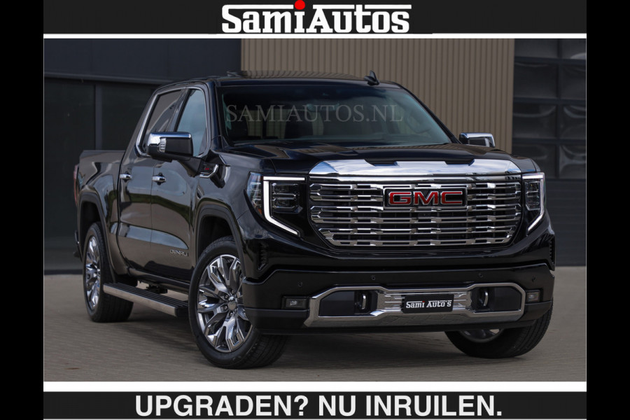 GMC Sierra DENALI | All-In Prijs | 6,2 V8 Full Option €79950,- excl | De Meest Luxe Pick-Up in zijn Klasse | Comfortabele Dubbele Cabine met Royale 5 Zitplaatsen | BPM vrij | Nu Leverbaar uit Voorraad | Voorraad Nr 2058 | De specialist in Amerikaanse pick‑ups in Nederland en Europa.