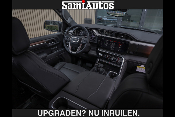 GMC Sierra DENALI | All-In Prijs | 6,2 V8 Full Option €79950,- excl | De Meest Luxe Pick-Up in zijn Klasse | Comfortabele Dubbele Cabine met Royale 5 Zitplaatsen | BPM vrij | Nu Leverbaar uit Voorraad | Voorraad Nr 2058 | De specialist in Amerikaanse pick‑ups in Nederland en Europa.