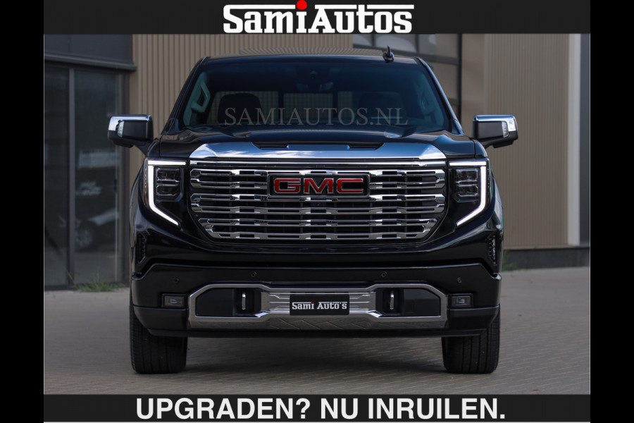 GMC Sierra DENALI | All-In Prijs | 6,2 V8 Full Option €79950,- excl | De Meest Luxe Pick-Up in zijn Klasse | Comfortabele Dubbele Cabine met Royale 5 Zitplaatsen | BPM vrij | Nu Leverbaar uit Voorraad | Voorraad Nr 2058 | De specialist in Amerikaanse pick‑ups in Nederland en Europa.