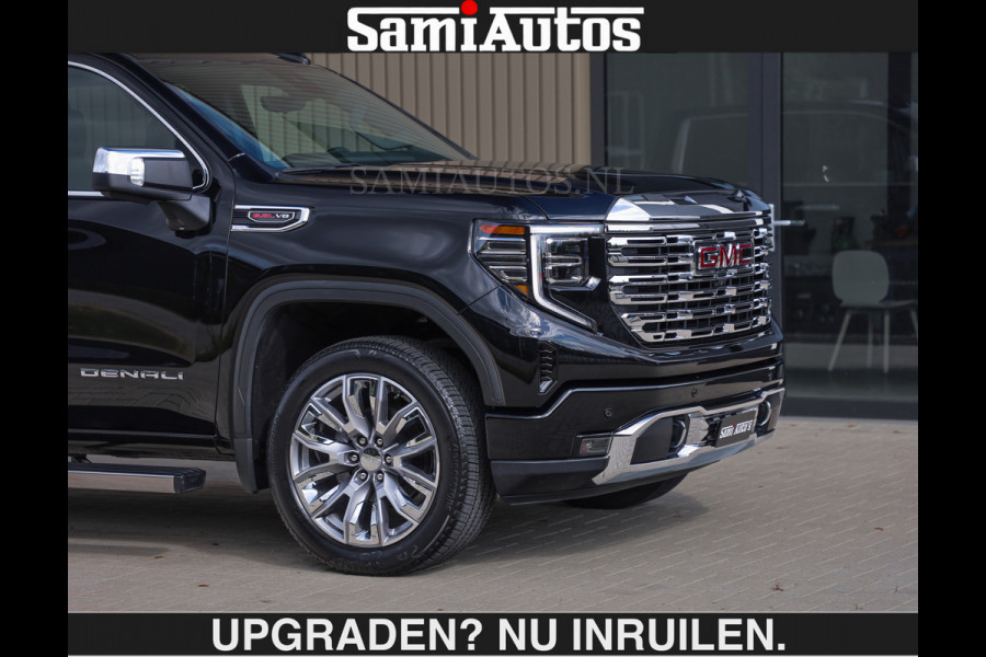 GMC Sierra DENALI | All-In Prijs | 6,2 V8 Full Option €79950,- excl | De Meest Luxe Pick-Up in zijn Klasse | Comfortabele Dubbele Cabine met Royale 5 Zitplaatsen | BPM vrij | Nu Leverbaar uit Voorraad | Voorraad Nr 2058 | De specialist in Amerikaanse pick‑ups in Nederland en Europa.