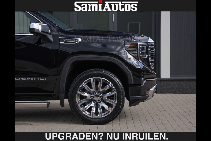 GMC Sierra DENALI | All-In Prijs | 6,2 V8 Full Option €79950,- excl | De Meest Luxe Pick-Up in zijn Klasse | Comfortabele Dubbele Cabine met Royale 5 Zitplaatsen | BPM vrij | Nu Leverbaar uit Voorraad | Voorraad Nr 2058 | De specialist in Amerikaanse pick‑ups in Nederland en Europa.
