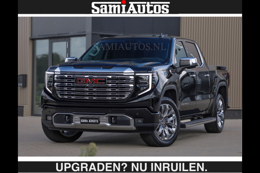 GMC Sierra DENALI | All-In Prijs | 6,2 V8 Full Option €79950,- excl | De Meest Luxe Pick-Up in zijn Klasse | Comfortabele Dubbele Cabine met Royale 5 Zitplaatsen | BPM vrij | Nu Leverbaar uit Voorraad | Voorraad Nr 2058 | De specialist in Amerikaanse pick‑ups in Nederland en Europa.