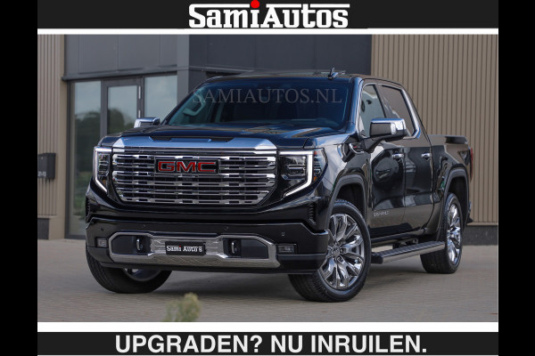 GMC Sierra DENALI | All-In Prijs | 6,2 V8 Full Option €79950,- excl | De Meest Luxe Pick-Up in zijn Klasse | Comfortabele Dubbele Cabine met Royale 5 Zitplaatsen | BPM vrij | Nu Leverbaar uit Voorraad | Voorraad Nr 2058 | De specialist in Amerikaanse pick‑ups in Nederland en Europa.