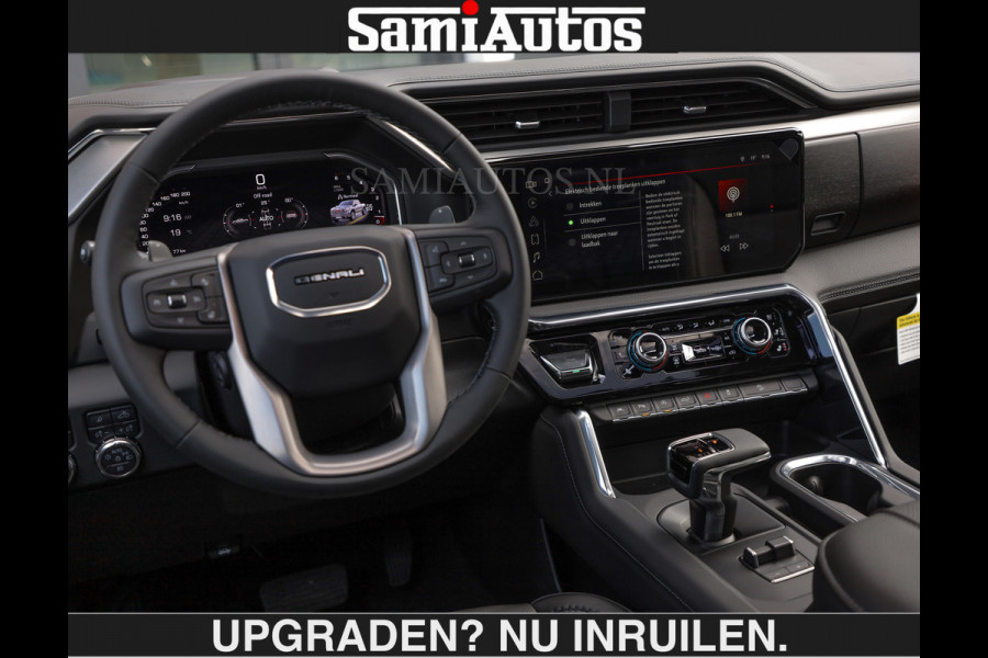 GMC Sierra DENALI | All-In Prijs | 6,2 V8 Full Option €79950,- excl | De Meest Luxe Pick-Up in zijn Klasse | Comfortabele Dubbele Cabine met Royale 5 Zitplaatsen | BPM vrij | Nu Leverbaar uit Voorraad | Voorraad Nr 2058 | De specialist in Amerikaanse pick‑ups in Nederland en Europa.