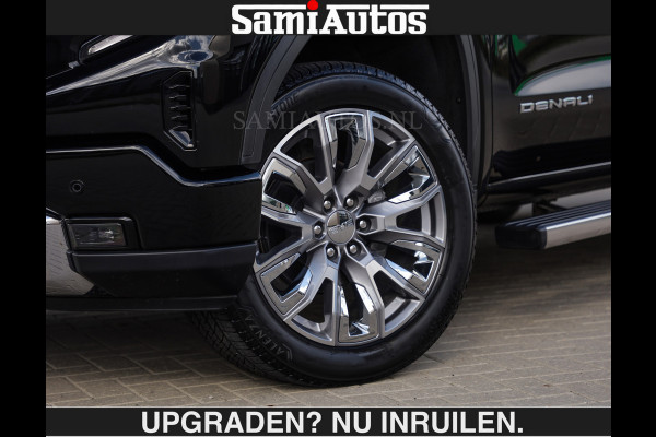 GMC Sierra DENALI | All-In Prijs | 6,2 V8 Full Option €79950,- excl | De Meest Luxe Pick-Up in zijn Klasse | Comfortabele Dubbele Cabine met Royale 5 Zitplaatsen | BPM vrij | Nu Leverbaar uit Voorraad | Voorraad Nr 2058 | De specialist in Amerikaanse pick‑ups in Nederland en Europa.