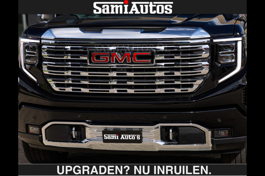 GMC Sierra DENALI | All-In Prijs | 6,2 V8 Full Option €79950,- excl | De Meest Luxe Pick-Up in zijn Klasse | Comfortabele Dubbele Cabine met Royale 5 Zitplaatsen | BPM vrij | Nu Leverbaar uit Voorraad | Voorraad Nr 2058 | De specialist in Amerikaanse pick‑ups in Nederland en Europa.