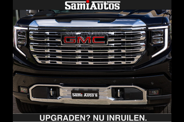 GMC Sierra DENALI | All-In Prijs | 6,2 V8 Full Option €79950,- excl | De Meest Luxe Pick-Up in zijn Klasse | Comfortabele Dubbele Cabine met Royale 5 Zitplaatsen | BPM vrij | Nu Leverbaar uit Voorraad | Voorraad Nr 2058 | De specialist in Amerikaanse pick‑ups in Nederland en Europa.