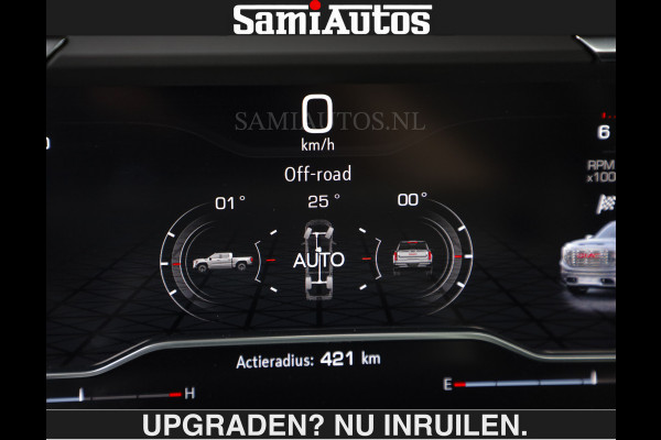 GMC Sierra DENALI | All-In Prijs | 6,2 V8 Full Option €79950,- excl | De Meest Luxe Pick-Up in zijn Klasse | Comfortabele Dubbele Cabine met Royale 5 Zitplaatsen | BPM vrij | Nu Leverbaar uit Voorraad | Voorraad Nr 2058 | De specialist in Amerikaanse pick‑ups in Nederland en Europa.
