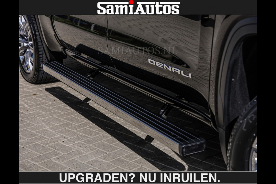 GMC Sierra DENALI | All-In Prijs | 6,2 V8 Full Option €79950,- excl | De Meest Luxe Pick-Up in zijn Klasse | Comfortabele Dubbele Cabine met Royale 5 Zitplaatsen | BPM vrij | Nu Leverbaar uit Voorraad | Voorraad Nr 2058 | De specialist in Amerikaanse pick‑ups in Nederland en Europa.