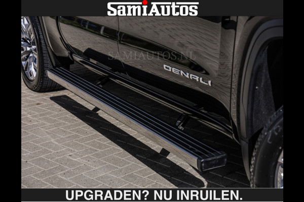GMC Sierra DENALI | All-In Prijs | 6,2 V8 Full Option €79950,- excl | De Meest Luxe Pick-Up in zijn Klasse | Comfortabele Dubbele Cabine met Royale 5 Zitplaatsen | BPM vrij | Nu Leverbaar uit Voorraad | Voorraad Nr 2058 | De specialist in Amerikaanse pick‑ups in Nederland en Europa.