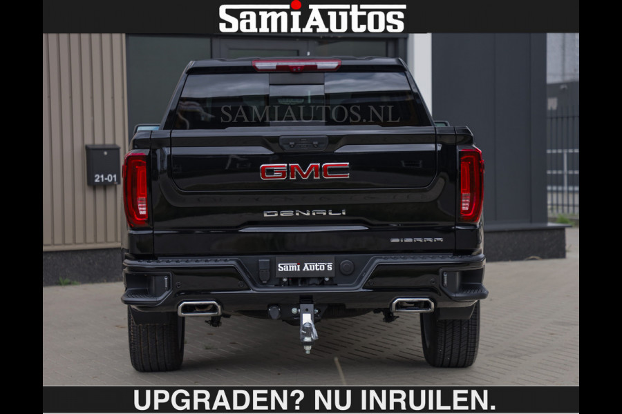 GMC Sierra DENALI | All-In Prijs | 6,2 V8 Full Option €79950,- excl | De Meest Luxe Pick-Up in zijn Klasse | Comfortabele Dubbele Cabine met Royale 5 Zitplaatsen | BPM vrij | Nu Leverbaar uit Voorraad | Voorraad Nr 2058 | De specialist in Amerikaanse pick‑ups in Nederland en Europa.