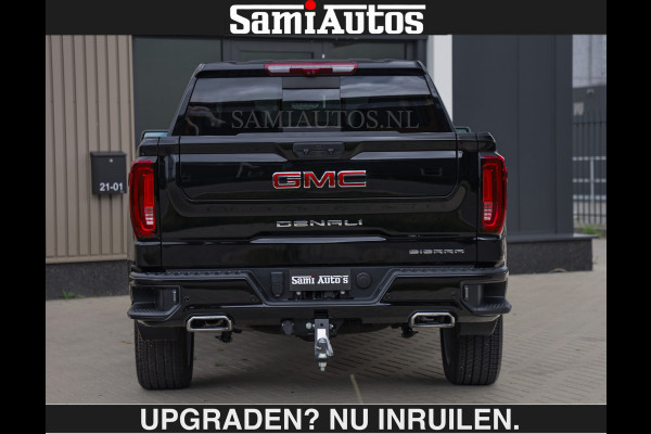 GMC Sierra DENALI | All-In Prijs | 6,2 V8 Full Option €79950,- excl | De Meest Luxe Pick-Up in zijn Klasse | Comfortabele Dubbele Cabine met Royale 5 Zitplaatsen | BPM vrij | Nu Leverbaar uit Voorraad | Voorraad Nr 2058 | De specialist in Amerikaanse pick‑ups in Nederland en Europa.