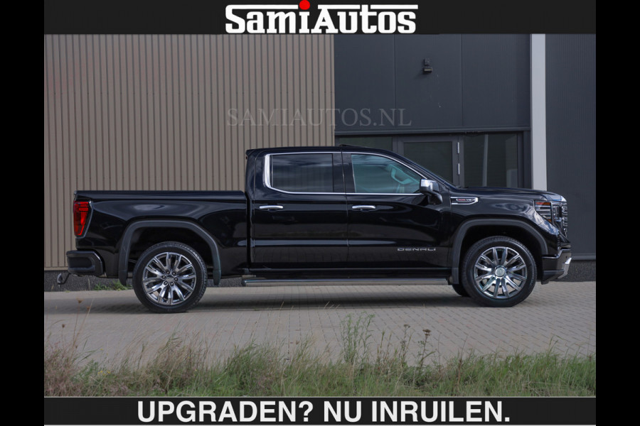 GMC Sierra DENALI | All-In Prijs | 6,2 V8 Full Option €79950,- excl | De Meest Luxe Pick-Up in zijn Klasse | Comfortabele Dubbele Cabine met Royale 5 Zitplaatsen | BPM vrij | Nu Leverbaar uit Voorraad | Voorraad Nr 2058 | De specialist in Amerikaanse pick‑ups in Nederland en Europa.